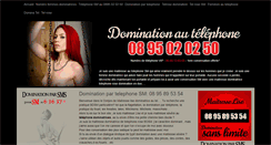 Desktop Screenshot of maitresse-lise.com